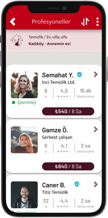 Evimin Doktoru mobil uygulama ekran görüntüsü